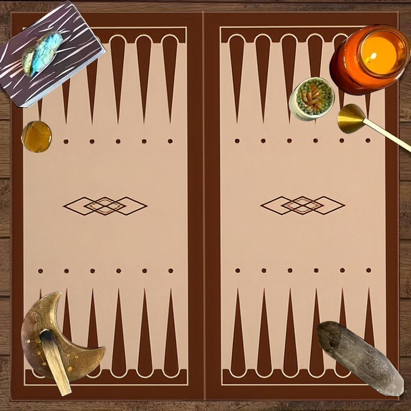 1 szt. Brązowa Mata do Backgam – Board Game Harvest recenzja i cena