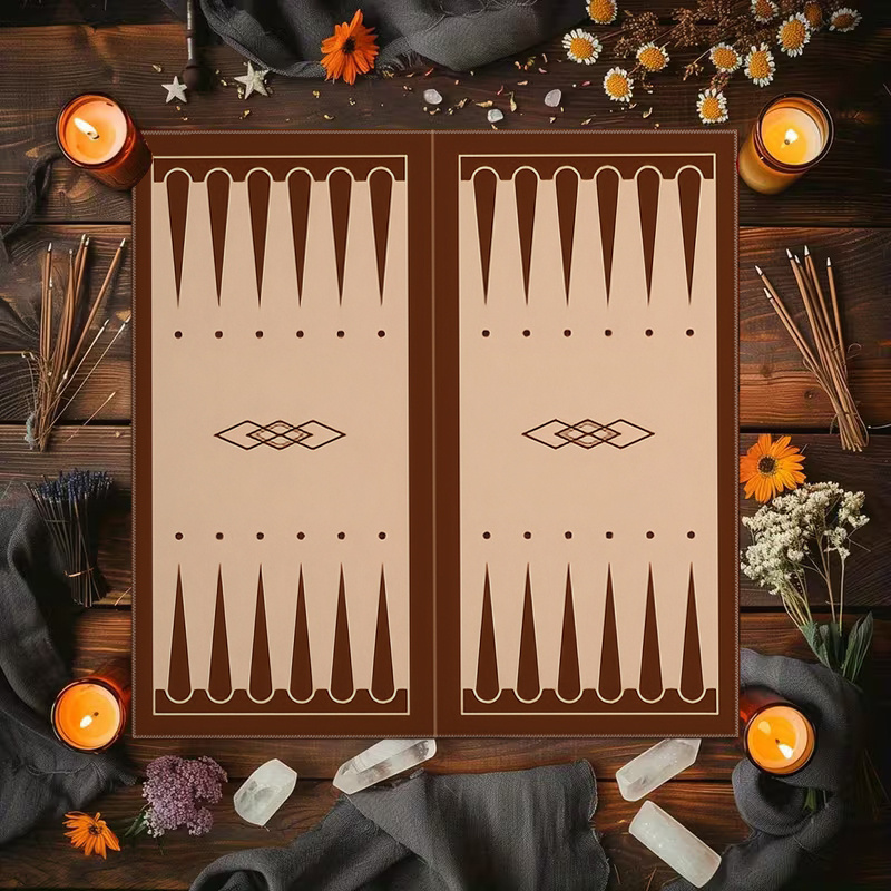 1 szt. Brązowa Mata do Backgam – Board Game Harvest recenzja i cena