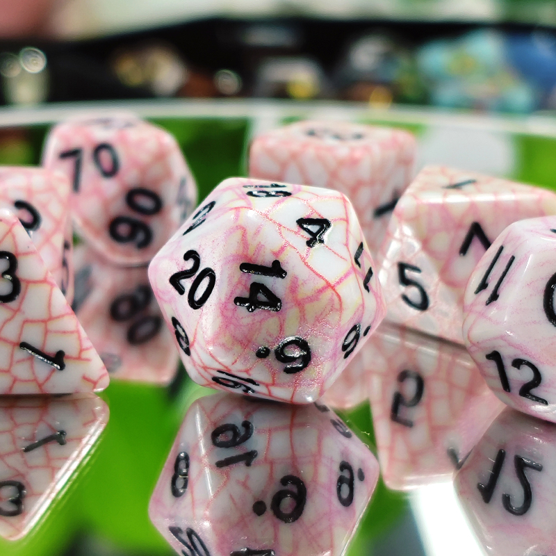 7-częściowy zestaw wielościeni – Board Game Dungeons And Dragons recenzja i cena
