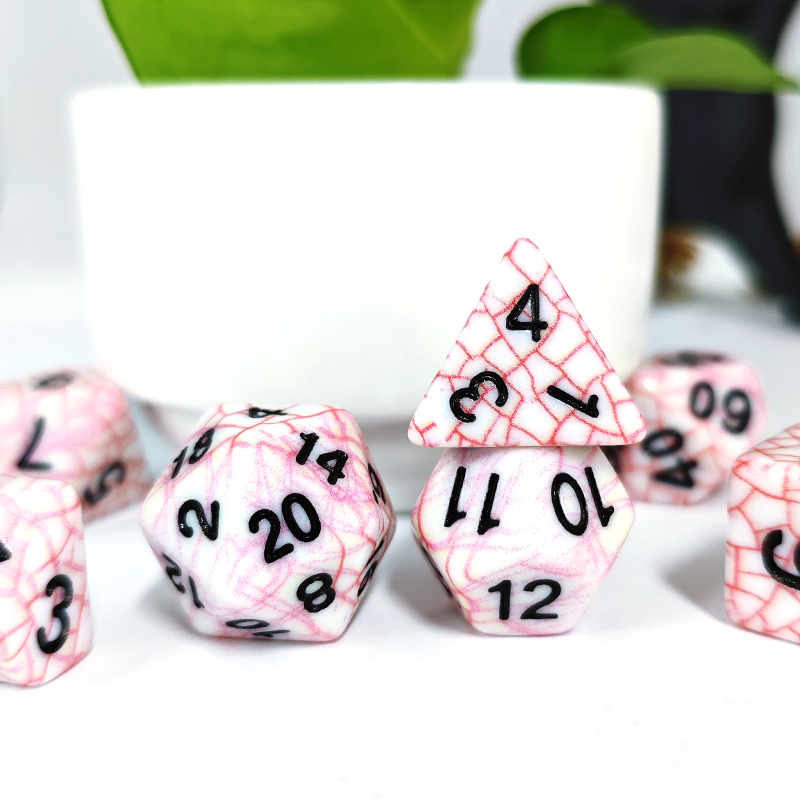 7-częściowy zestaw wielościeni – Board Game Dungeons And Dragons recenzja i cena