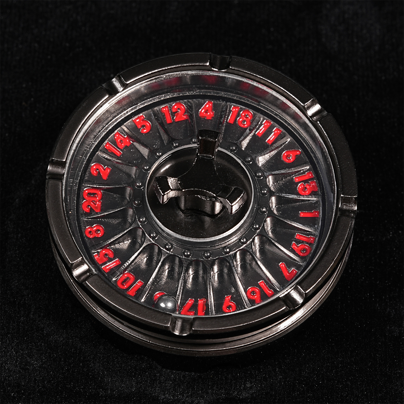 DND Dice D20 Black Red Fingert – Board Game Dungeons And Dragons recenzja i cena