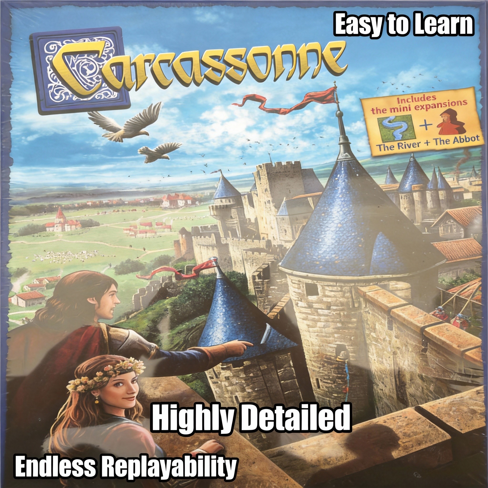 Carcassonne (Wersja angielska) – Board Game Vector recenzja i cena