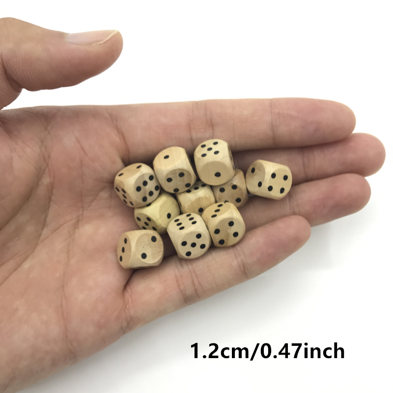 Zestaw 10 sztuk kości do gier  – Dice Tower Wooden recenzja i cena