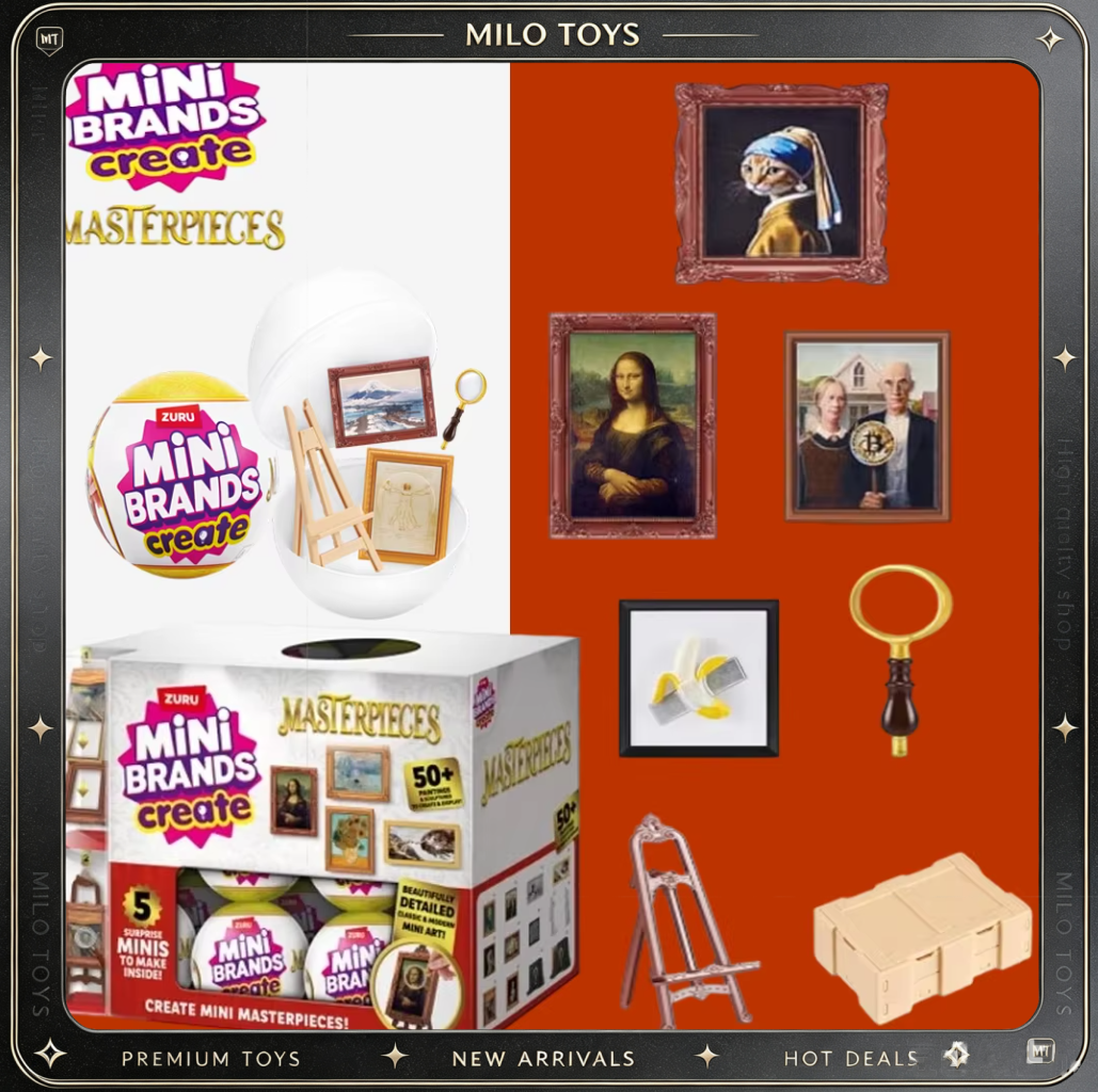 Zuru Mini Brands Seria Create  – Miniature Painting Set recenzja i cena