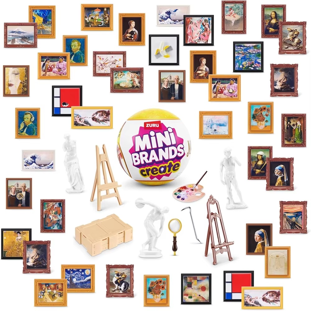 Zuru Mini Brands Seria Create  – Miniature Painting Set recenzja i cena