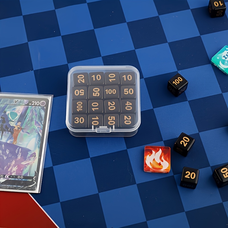 10 szt. Kostek do PTCG, akrylo – Game Token Counter recenzja i cena
