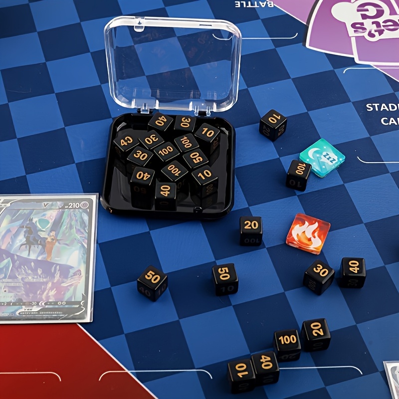 10 szt. Kostek do PTCG, akrylo – Game Token Counter recenzja i cena