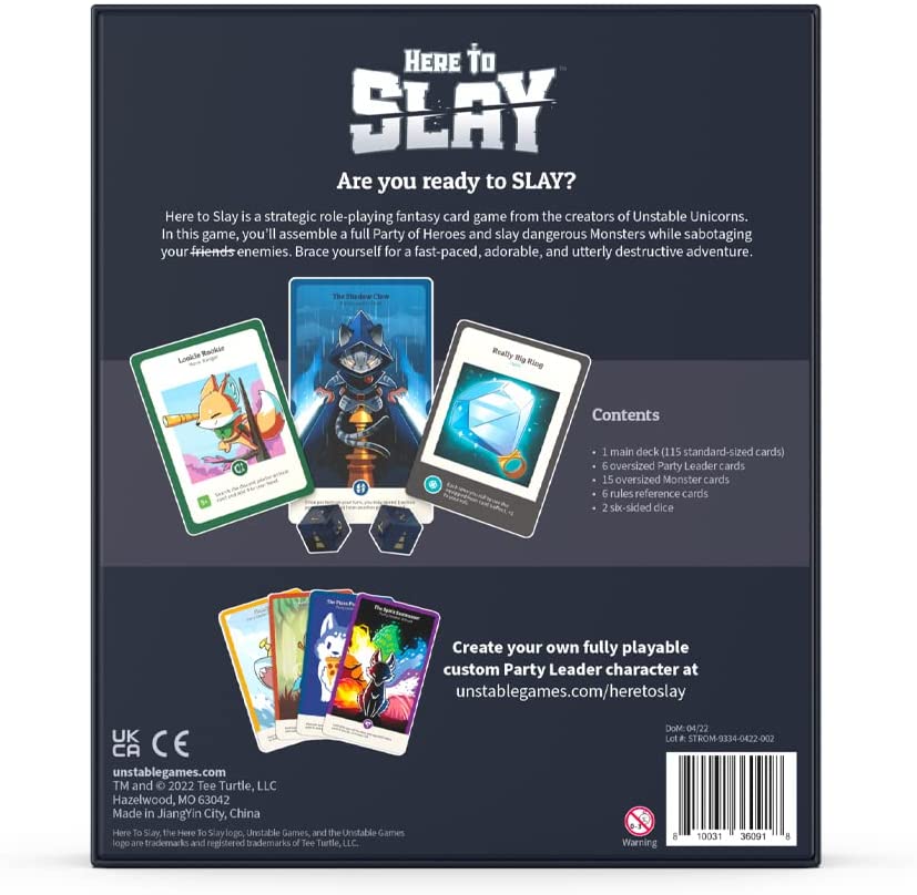 Unstable Games Here to Slay Gr – Board Game Here To Slay recenzja i cena