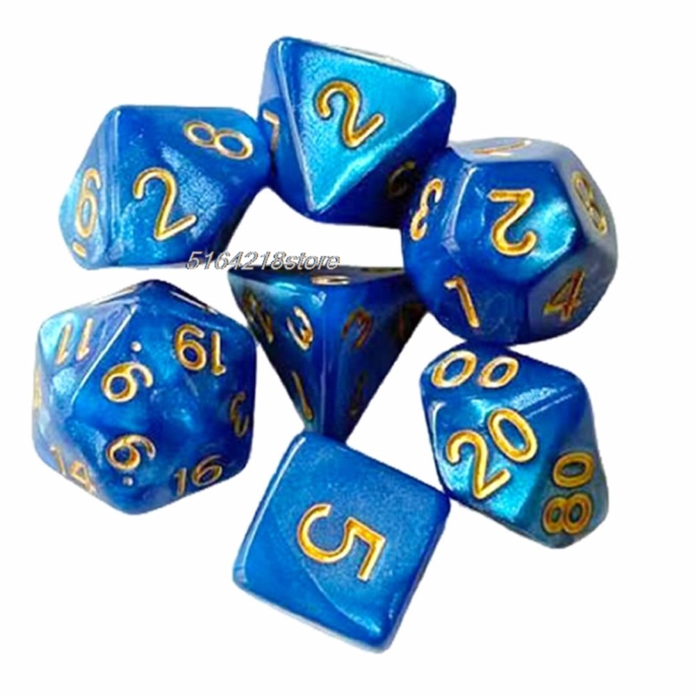 Zestaw 7 kostek do gier plansz – Board Game Vector recenzja i cena