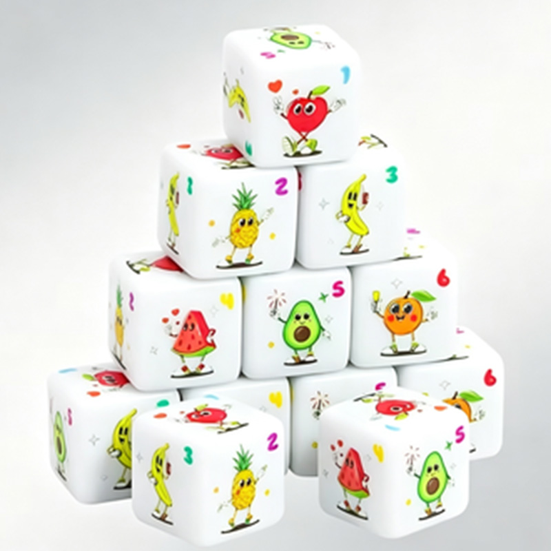 Zestaw kostek Fruit D6, odpowi – Board Game Dungeons And Dragons recenzja i cena