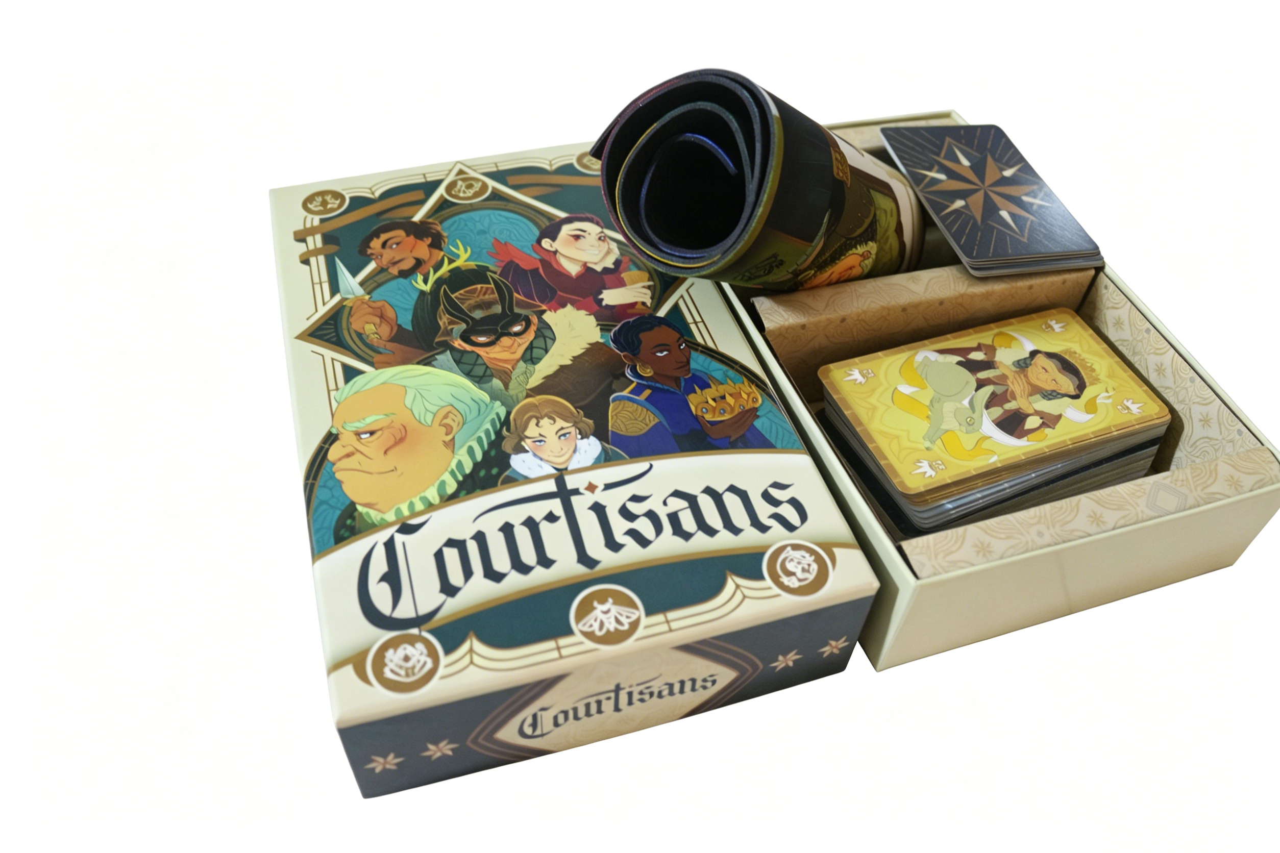 Gra karciana Courtisans - Nawi – Board Game Hotel recenzja i cena