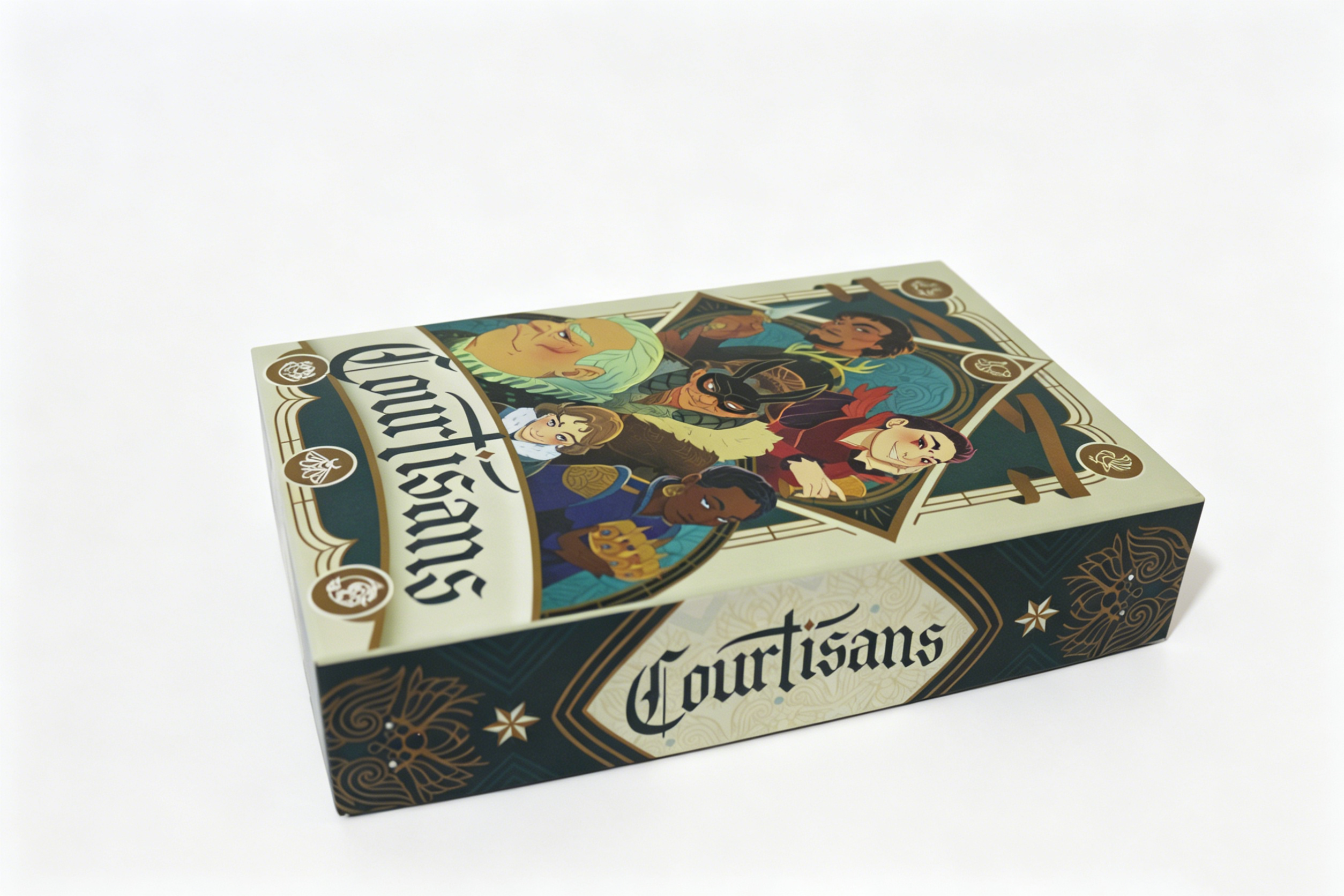 Gra karciana Courtisans - Nawi – Board Game Hotel recenzja i cena