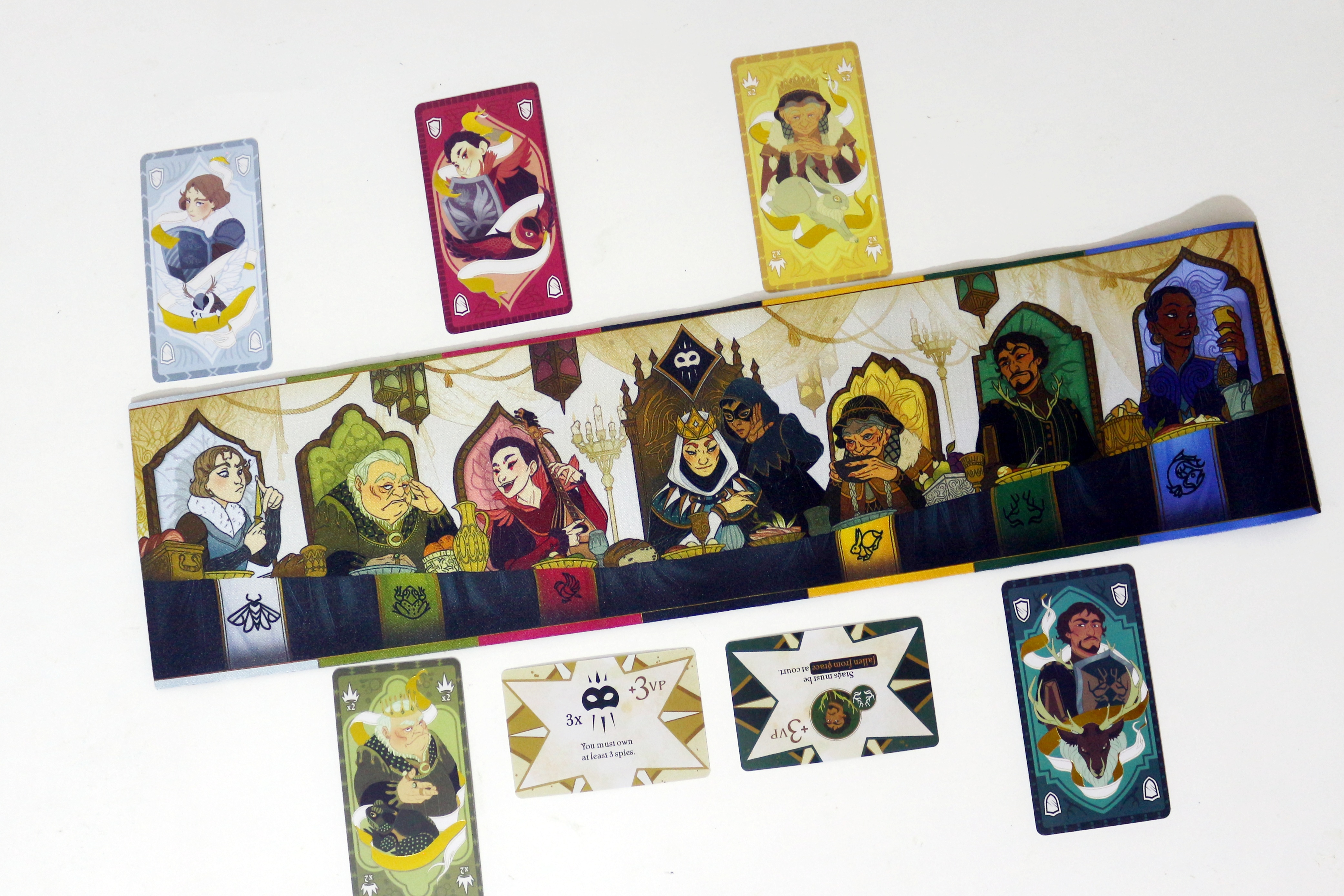Gra karciana Courtisans - Nawi – Board Game Hotel recenzja i cena