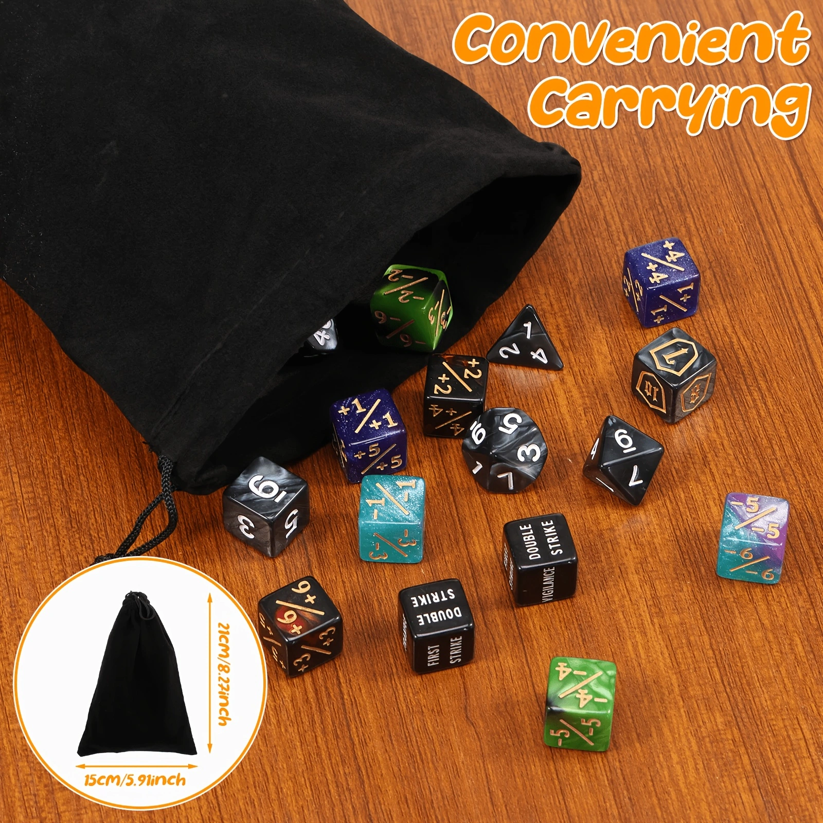 Zestaw 78 kości do MTG z przyp – Game Token Counter recenzja i cena