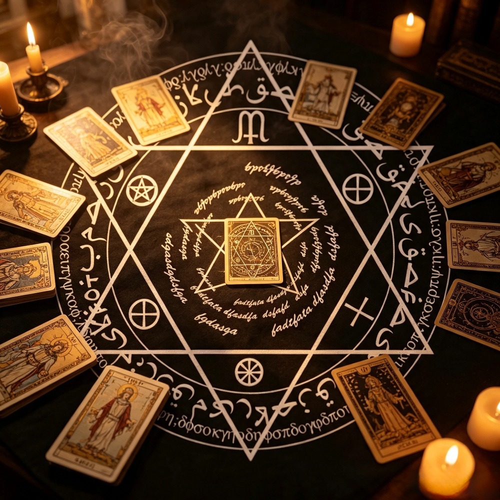 Kwadratowa mata do tarota 49 c – Board Game Vintage recenzja i cena
