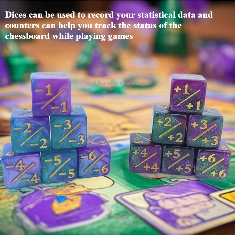 6-częściowy licznik kostek Tok – Game Token Counter recenzja i cena