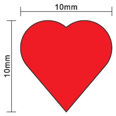 100 sztuk 10mm * 5mm czerwony  – Board Game Vector recenzja i cena